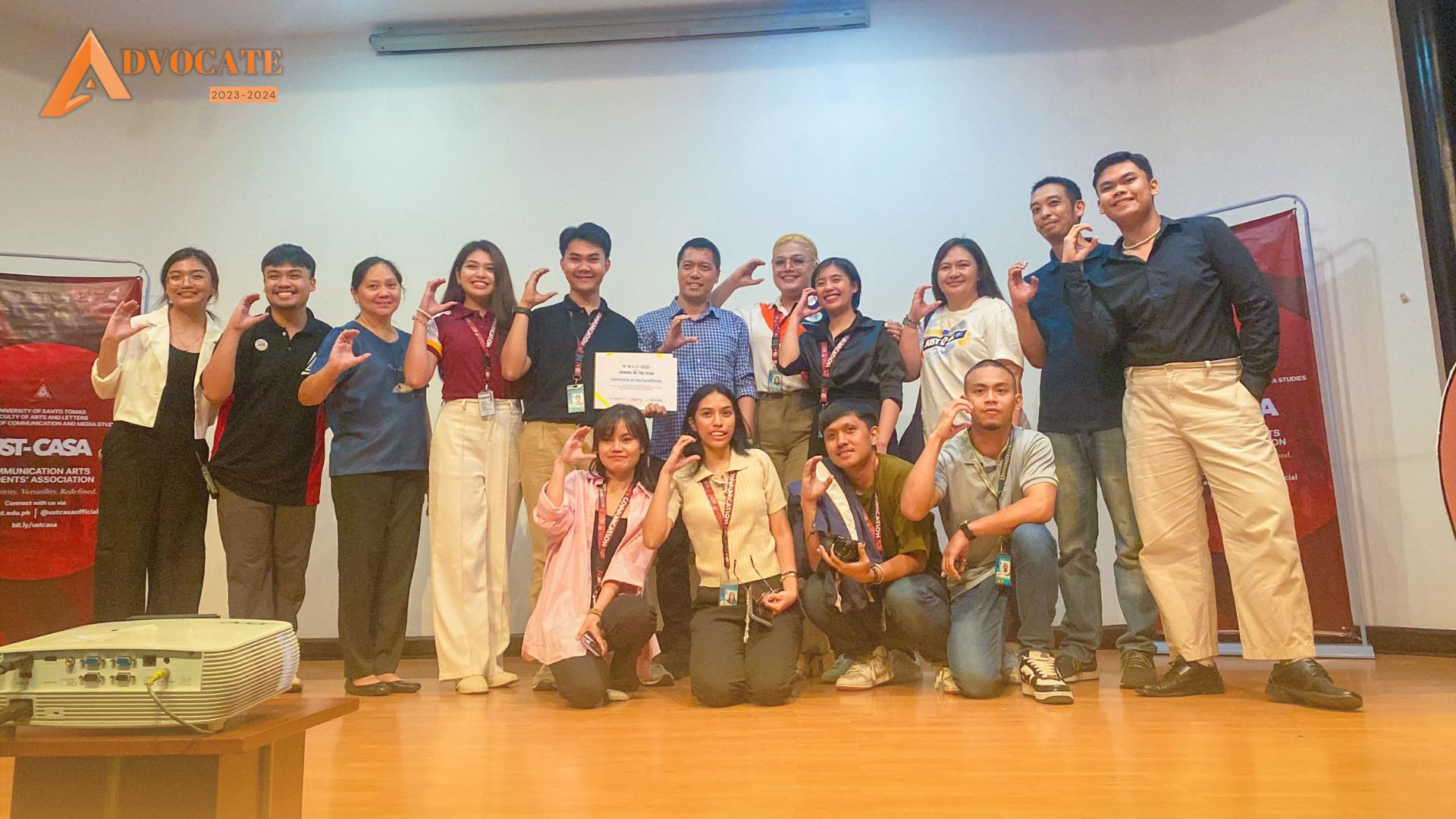 Comm Students Bag the Gold in PMAC 2024