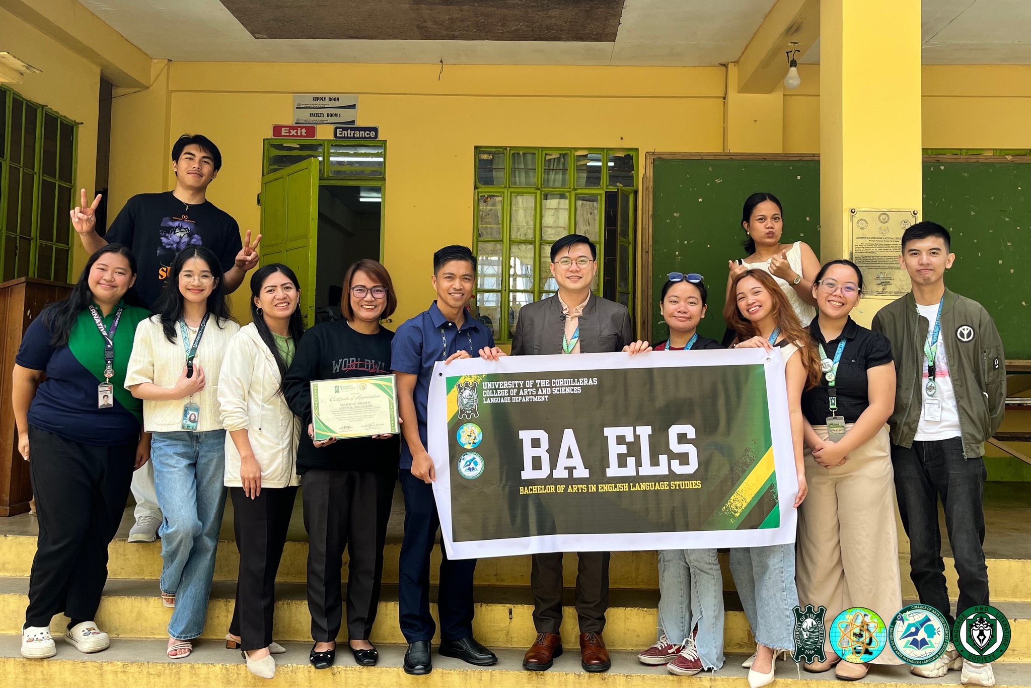 BA ELS Interns Launch Reading Literacy Program at Dominican-Mirador NHS
